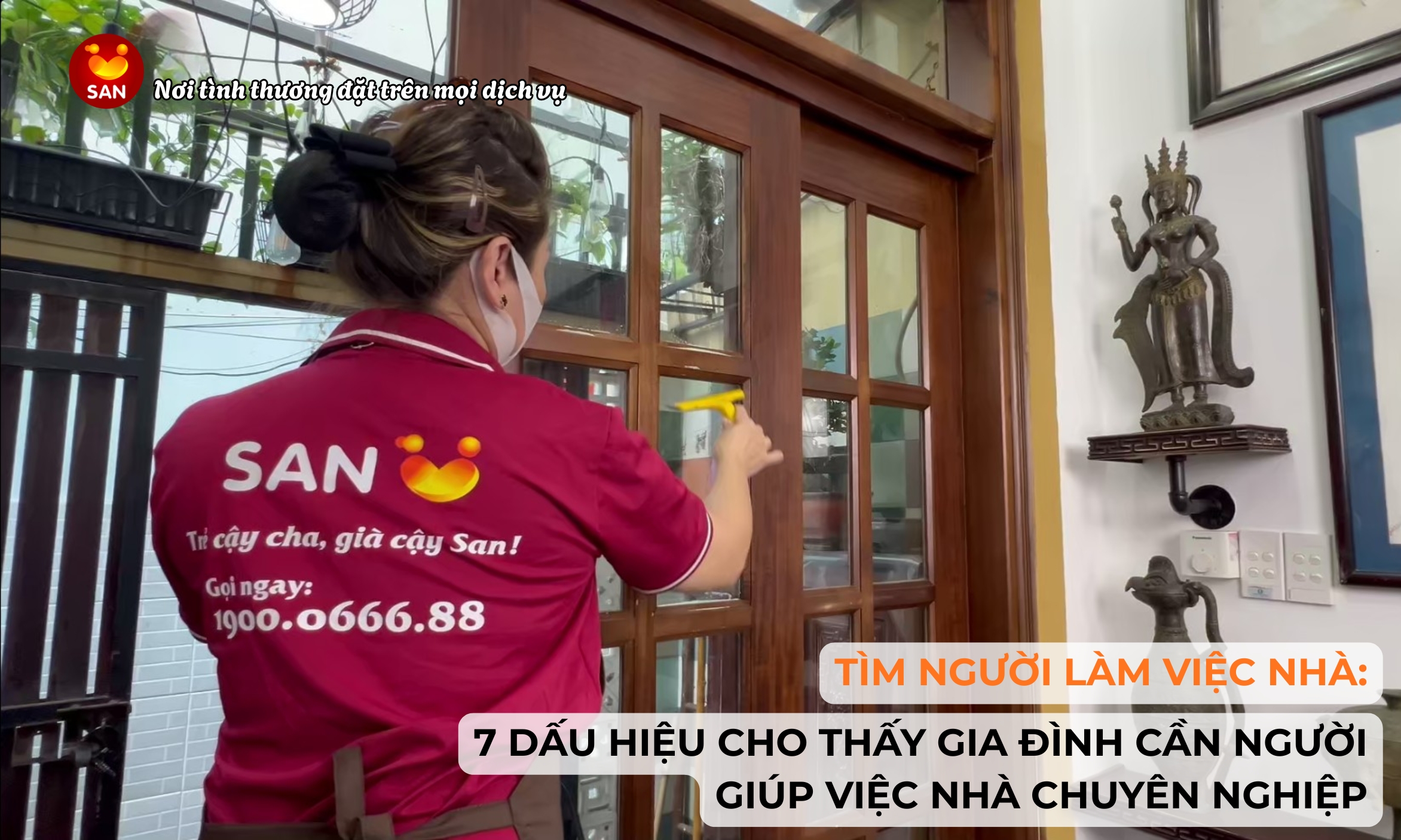 tìm người làm việc nhà