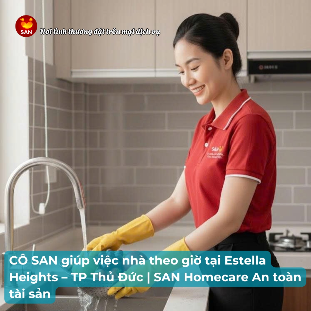 giúp việc nhà theo giờ tại Estella Heights