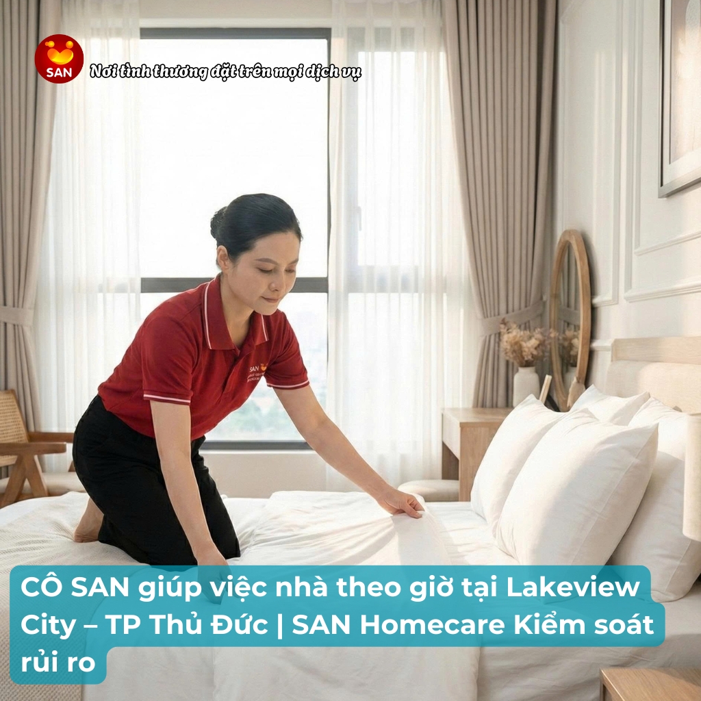 giúp việc nhà theo giờ tại Lakeview City