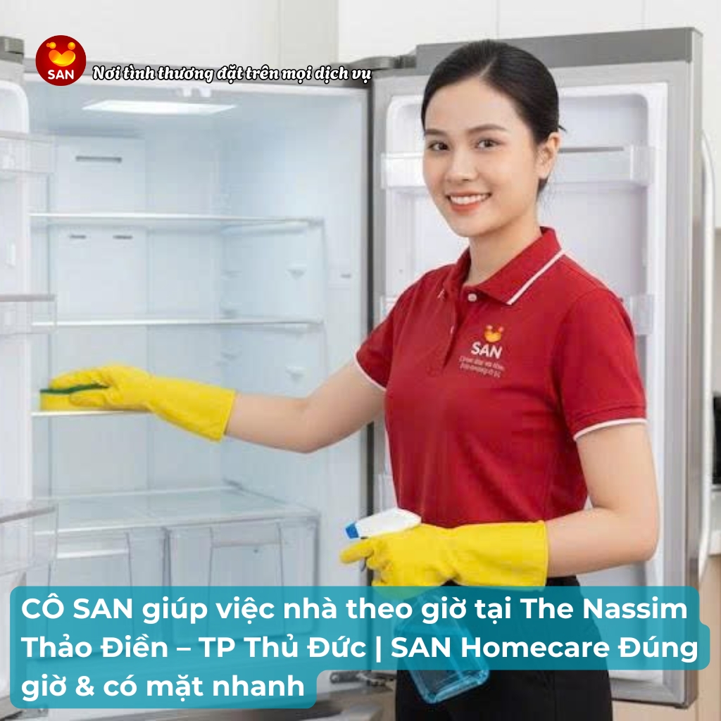 giúp việc nhà theo giờ tại The Nassim Thảo Điền