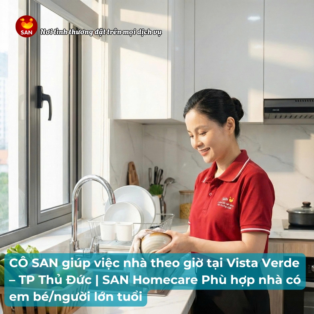 Dịch vụ giúp việc nhà theo giờ