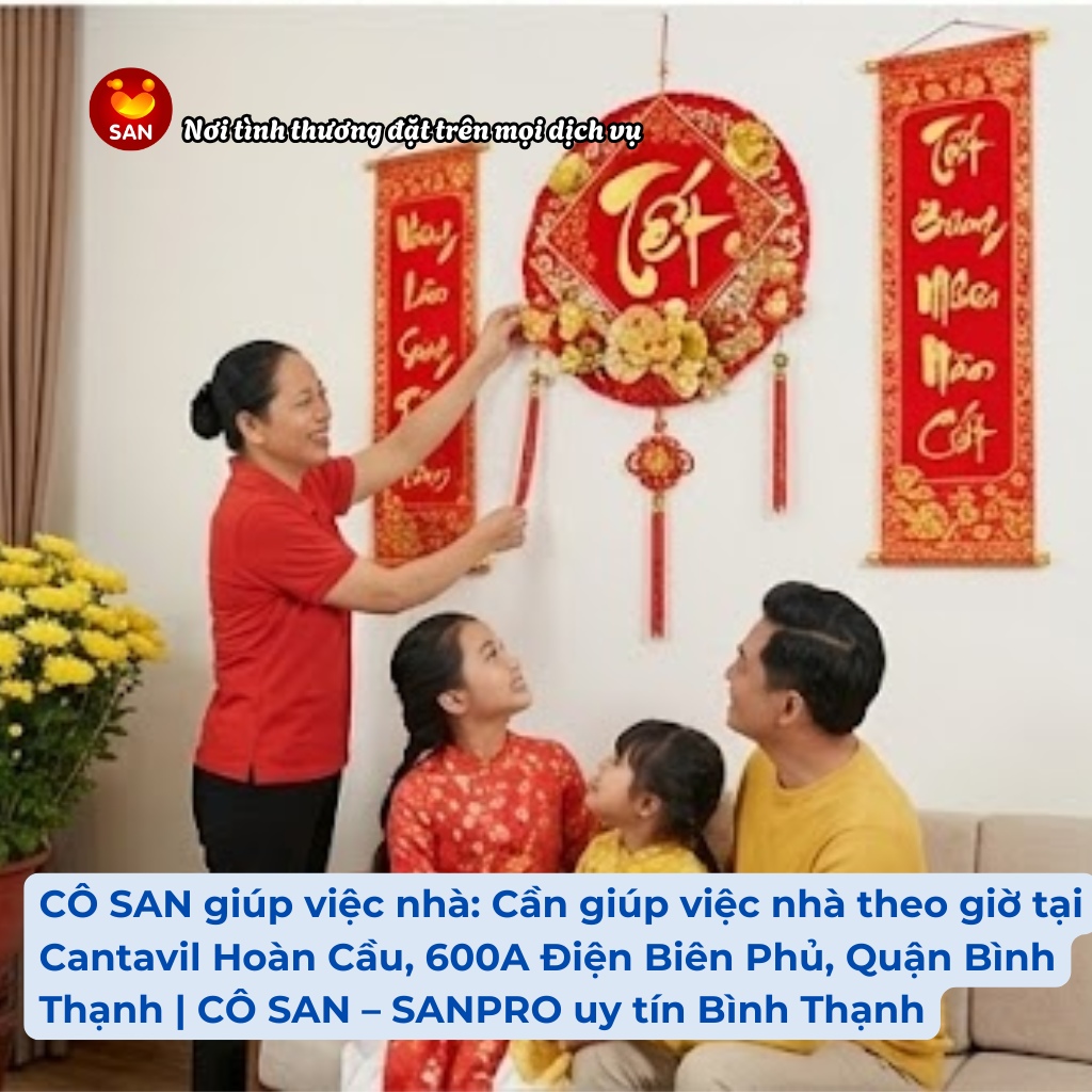 giúp việc nhà theo giờ