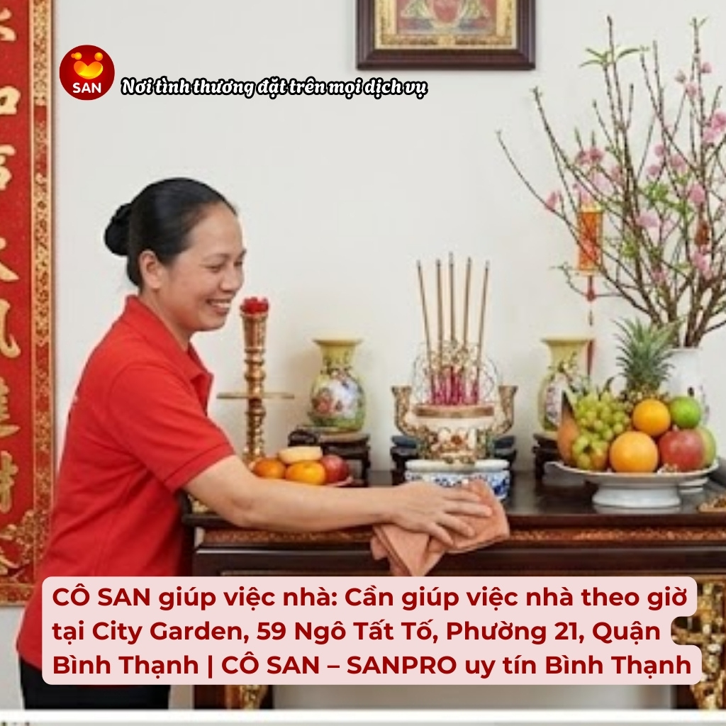 giúp việc nhà theo giờ