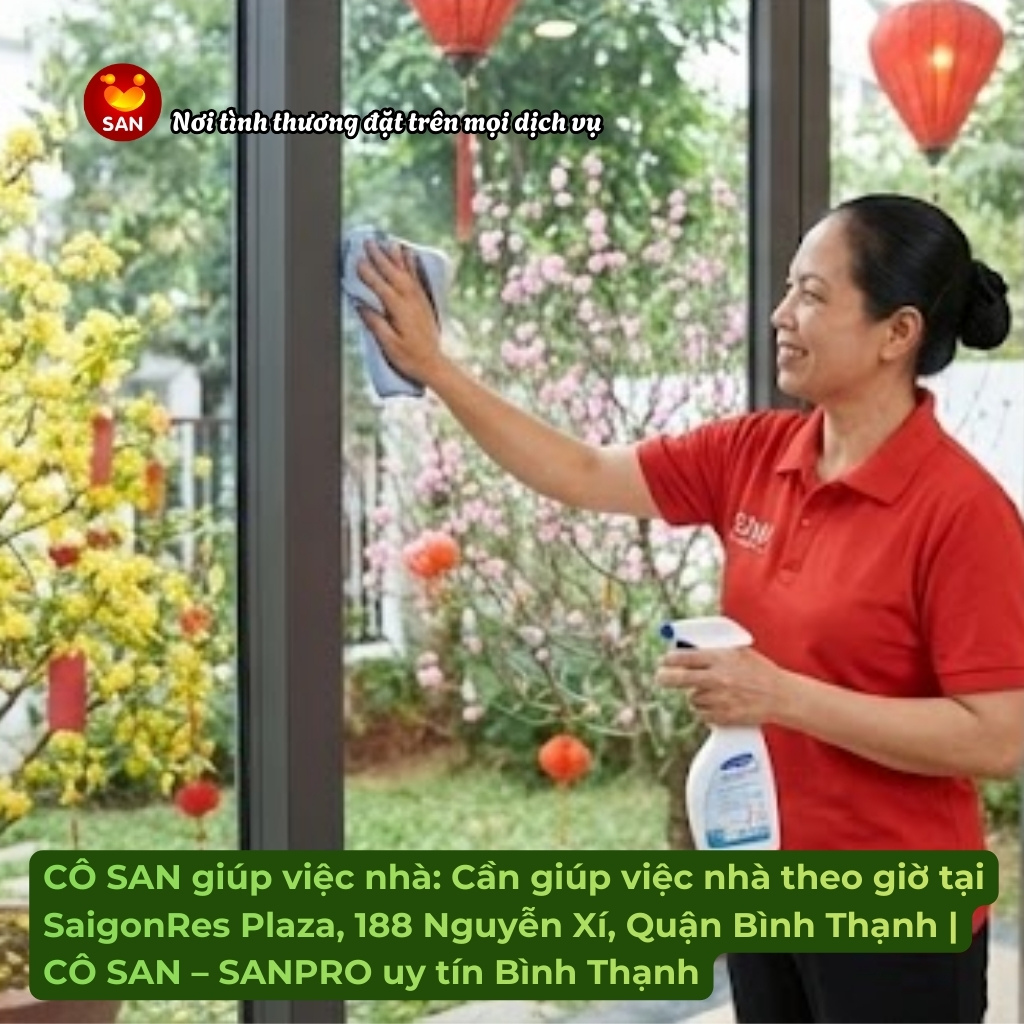 giúp việc nhà theo giờ tại SaigonRes Plaza