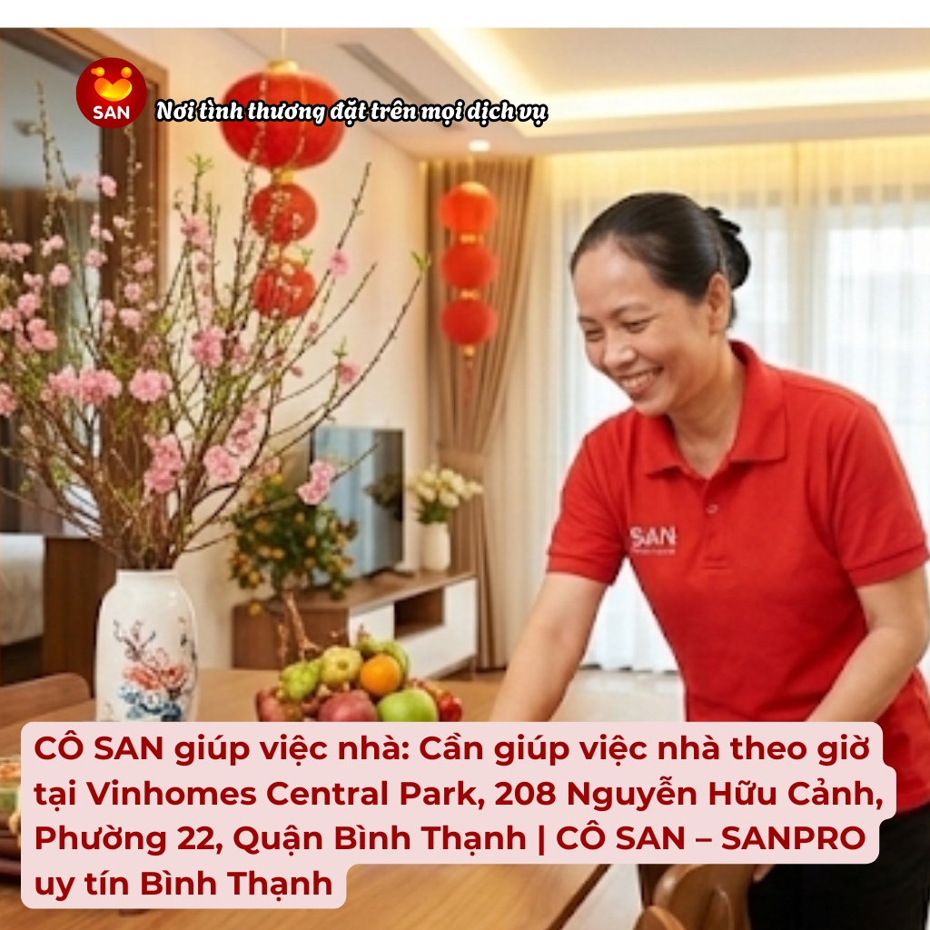 Giúp việc nhà theo giờ
