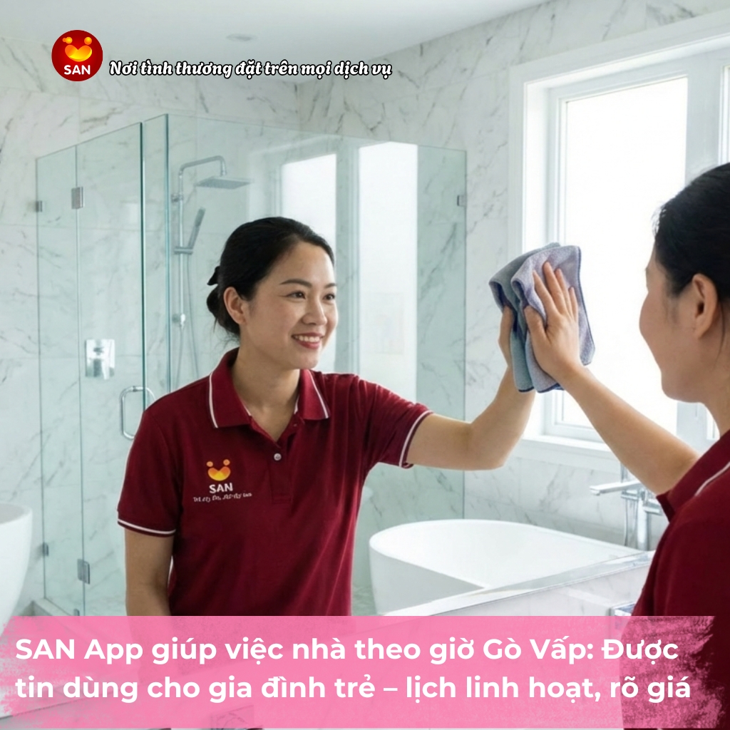 giúp việc nhà theo giờ Gò Vấp