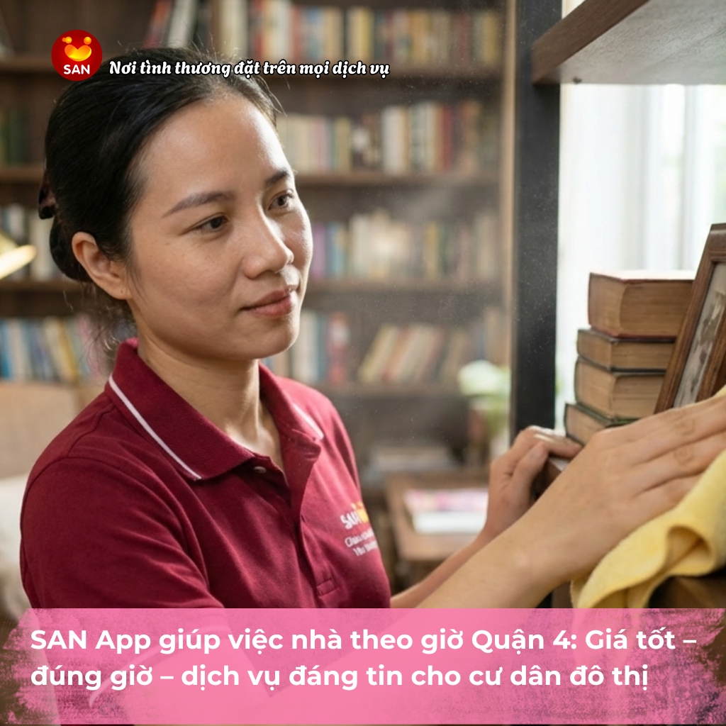 giúp việc nhà theo giờ Quận 4