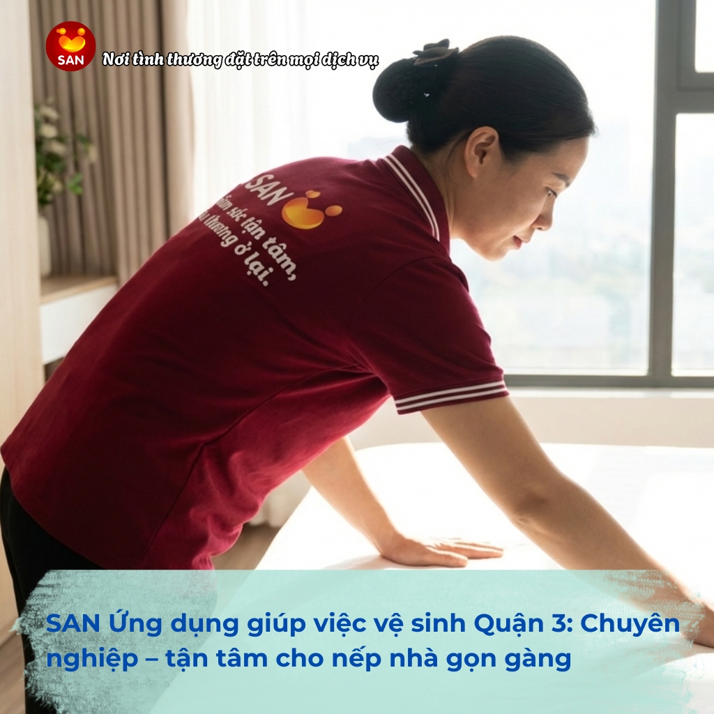 Giúp việc vệ sinh Quận 3