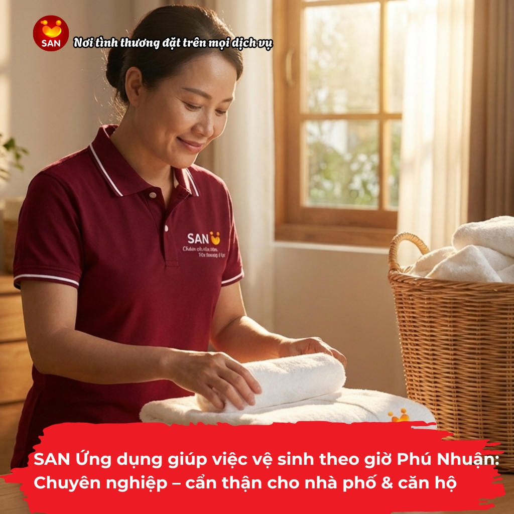 Giúp việc vệ sinh theo giờ Phú Nhuận