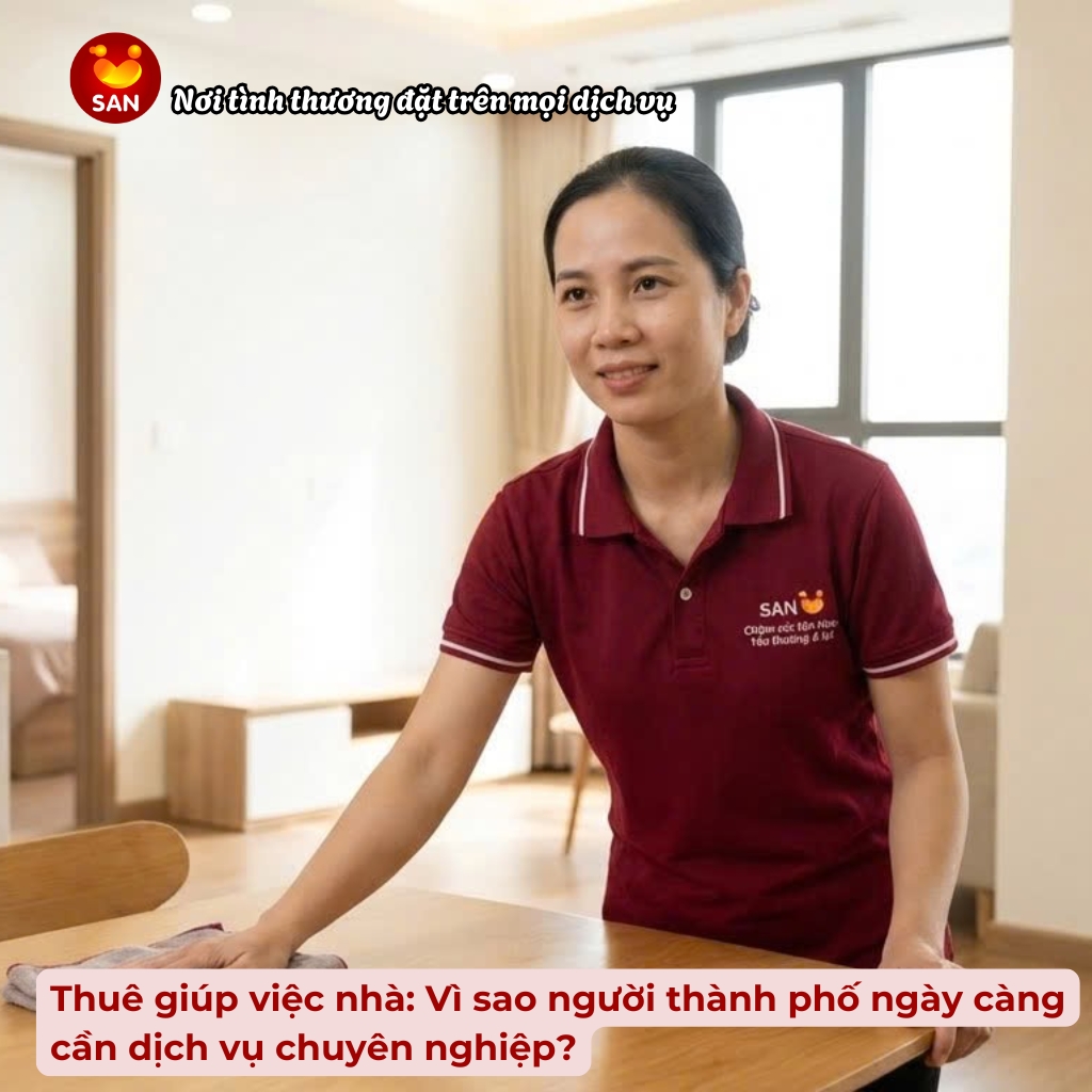giúp việc nhà chuyên nghiệp