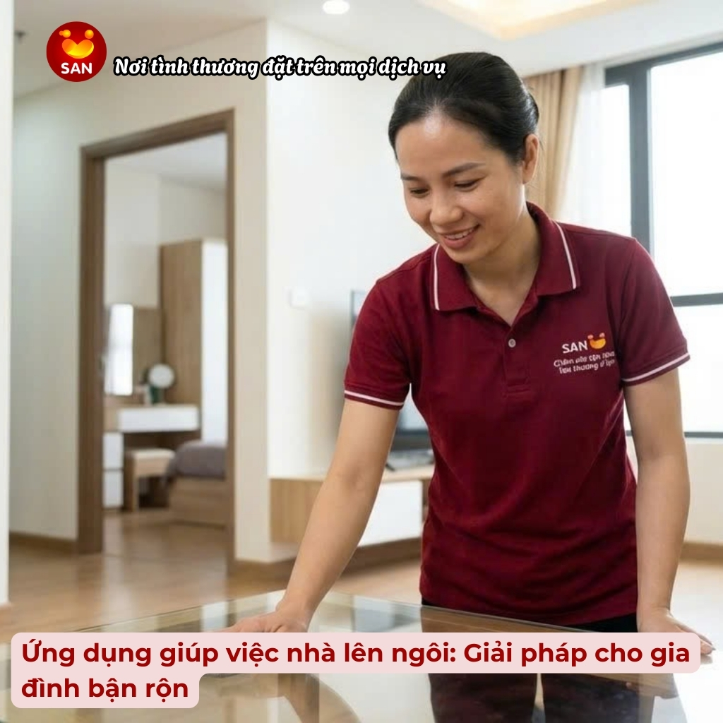 ứng dụng giúp việc nhà
